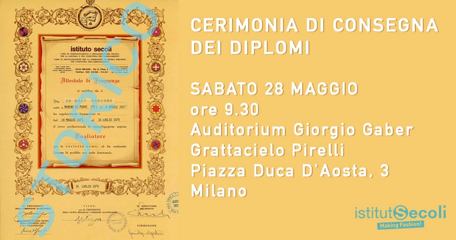 Cerimonia di Consegna dei Diplomi 2016
