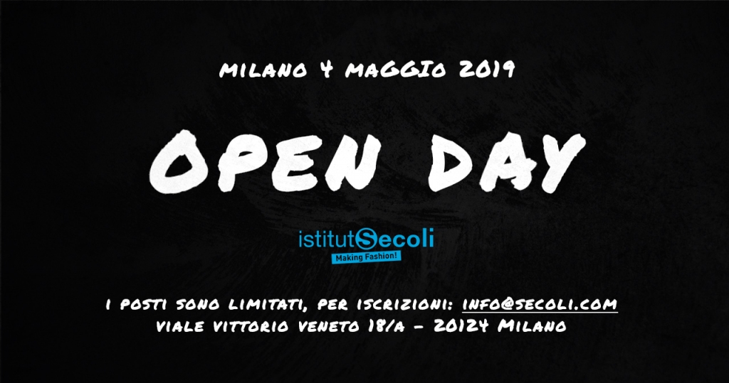 OPEN DAY ISTITUTO SECOLI: 4 MAY, NEXT APPOINTMENT TO REMEMBER IN THE AGENDA!