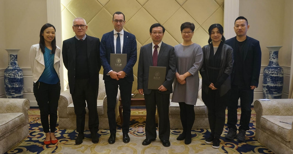 partnership between Istituto Secoli and Donghua University