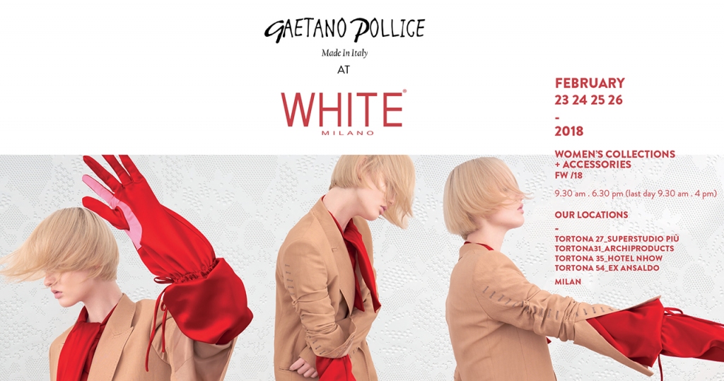WHITE MILANO 2018: FROM MOLISE, THE BAGS SIGNED BY GAETANO POLLICE 