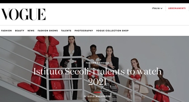 ISTITUTO SECOLI: I TALENTS TO WATCH 2021 